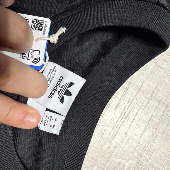 Adidas Originals Rare Football Oversized T Shirt Black Pink JD5501 Size Small W - Picture 5 of 8